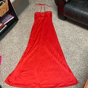 Vintage 70s halter dress